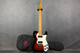 Fender Modern Player Telecaster Thinline Deluxe 3 Tone Sunburst - Bag - 2nd Hand