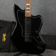 Squier Vintage Modified Baritone Jazzmaster - Black - Gig Bag - 2nd Hand (144190)