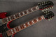 Epiphone G-1275 Custom Double Neck - Cherry - 2nd Hand