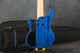 Bass Centre Ashbory U.Bass - Trans Blue - Gig Bag - 2nd Hand