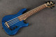 Bass Centre Ashbory U.Bass - Trans Blue - Gig Bag - 2nd Hand