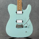 Harley Benton Pro Series T Style Guitar - Matte Blue - 2nd Hand