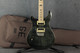 PRS SE Custom 24 Maple Neck - Left Handed - Grey Black - Gig Bag - 2nd Hand