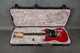Fender American Professional Telecaster - Crimson Red Trans - Case - 2nd Hand (145967)