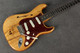 Fender Custom Shop Artisan Spalted Stratocaster - Aged Natural - Case - 2nd Hand