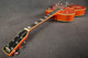 Vintage VSA850 Semi Acoustic Guitar - Orange - Hard Case - 2nd Hand (145987)