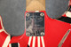 EVH Striped Series Frankie - Red with Black & White Stripes - 2nd Hand