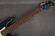 Fender Aerodyne Precision Bass - MIJ - Trans Blue - Hard Case - 2nd Hand