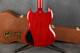 Gibson SG Standard 61 Faded Maestro Vibrola - Vintage Cherry - Case - 2nd Hand Gibson SG Standard 61 Faded Maestro Vibrola - Vintage Cherry - Case - 2nd Hand