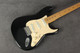 Squier Standard Series Stratocaster - Black - Gig Bag - 2nd Hand