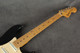 Squier Standard Series Stratocaster - Black - Gig Bag - 2nd Hand