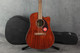 Fender CD-140SCE Dreadnought, All-Mahogany - Natural - Hard Case - 2nd Hand Fender CD-140SCE Dreadnought, All-Mahogany - Natural - Hard Case - 2nd Hand