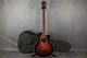 Ibanez AEB10E-DVS Electro Acoustic Bass - Dark Violin Sunburst - Bag - 2nd Hand