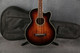Ibanez AEB10E-DVS Electro Acoustic Bass - Dark Violin Sunburst - Bag - 2nd Hand