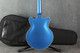 Gretsch G2655T Streamliner Center Block Jr- Fairlane Blue - Soft Case - 2nd Hand
