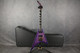 Jackson Pro Series Rhoads RR24Q - Transparent Purple - Hard Case - 2nd Hand