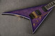 Jackson Pro Series Rhoads RR24Q - Transparent Purple - Hard Case - 2nd Hand