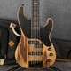 Schecter Model-T 5 Exotic Black Limba - Natural Satin - Gig Bag - 2nd Hand