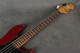 Fender Nate Mendel P Bass - Candy Apple Red - Hard Case - 2nd Hand