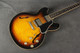 Gibson Memphis ES-335 Figured - Vintage Sunburst - Hard Case - 2nd Hand