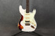 DY Guitars S Style - Relic - Olympic White Over Sunburst - 2nd Hand DY Guitars S Style - Relic - Olympic White Over Sunburst - 2nd Hand