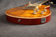 Vintage V100AFD ReIssued Electric Guitar - Flamed Amber - Hard Case - 2nd Hand (146577)