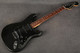 Partscaster Hardtail Electric Guitar - Satin Black - 2nd Hand