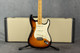 Fender Eric Johnson Thinline Stratocaster 2 Tone Sunburst - Hard Case - 2nd Hand