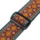 Levy's Original Hootenanny Series Guitar Strap - Red Levy's Original Hootenanny Series Guitar Strap - Red