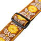 Levy's Original Hootenanny Series Guitar Strap - Yellow