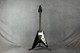 Vintage VV60 V Shape Guitar - Black - 2nd Hand