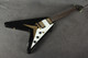 Vintage VV60 V Shape Guitar - Black - 2nd Hand