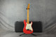 Fender American Deluxe Stratocaster V Neck - Fiesta Red - 2nd Hand
