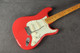 Fender American Deluxe Stratocaster V Neck - Fiesta Red - 2nd Hand