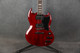Vintage VS6 ReIssued Electric Guitar - Cherry Red - 2nd Hand (146352)
