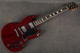 Vintage VS6 ReIssued Electric Guitar - Cherry Red - 2nd Hand (146352)