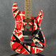 EVH Striped Series Frankie - Red/White/Black - 2nd Hand (148120) EVH Striped Series Frankie - Red/White/Black - 2nd Hand (148120)