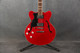 Hofner Contemporary Series Verythin Standard Trans Red - Left Handed - 2nd Hand