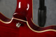 Hofner Contemporary Series Verythin Standard Trans Red - Left Handed - 2nd Hand