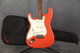 Fender MIJ Ltd Traditional 60s Stratocaster Fiesta Red - Left Handed - 2nd Hand Fender MIJ Ltd Traditional 60s Stratocaster Fiesta Red - Left Handed - 2nd Hand