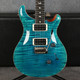 PRS USA Custom 24 10 Top Limited Edition - Blue Matteo - 2nd Hand