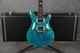 PRS USA Custom 24 10 Top Limited Edition - Blue Matteo - 2nd Hand