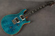 PRS USA Custom 24 10 Top Limited Edition - Blue Matteo - 2nd Hand