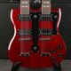 Cozart Custom 6/12 Double Neck - Cherry - 2nd Hand Cozart Custom 6/12 Double Neck - Cherry - 2nd Hand