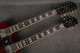 Cozart Custom 6/12 Double Neck - Cherry - 2nd Hand Cozart Custom 6/12 Double Neck - Cherry - 2nd Hand