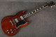 Vintage VS6 ReIssued Electric Guitar - Natural Mahogany - 2nd Hand
