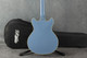 D Angelico Excel Mini DC Tour Collection - Slate Blue - 2nd Hand