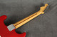 Fender USA Highway One Stratocaster - Crimson Red Transparent - 2nd Hand