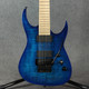 Agile Interceptor Pro 727 EB 7 String Floyd Rose - Trans Blue - 2nd Hand