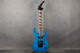 Jackson JS Series Dinky Arch Top JS32Q DKA - Transparent Blue - 2nd Hand (148912)